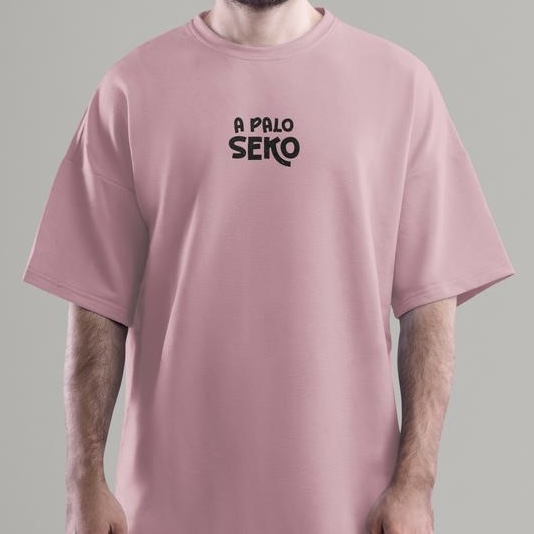 Camiseta A Palo Seko - Rosa